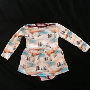 Organic Cotton Girls Dress 9 months